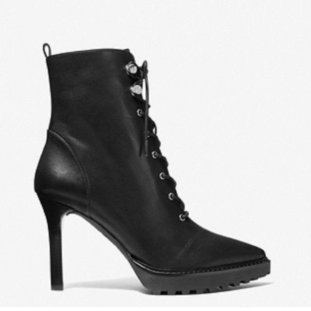 Michael Kors Black Heeled Boots